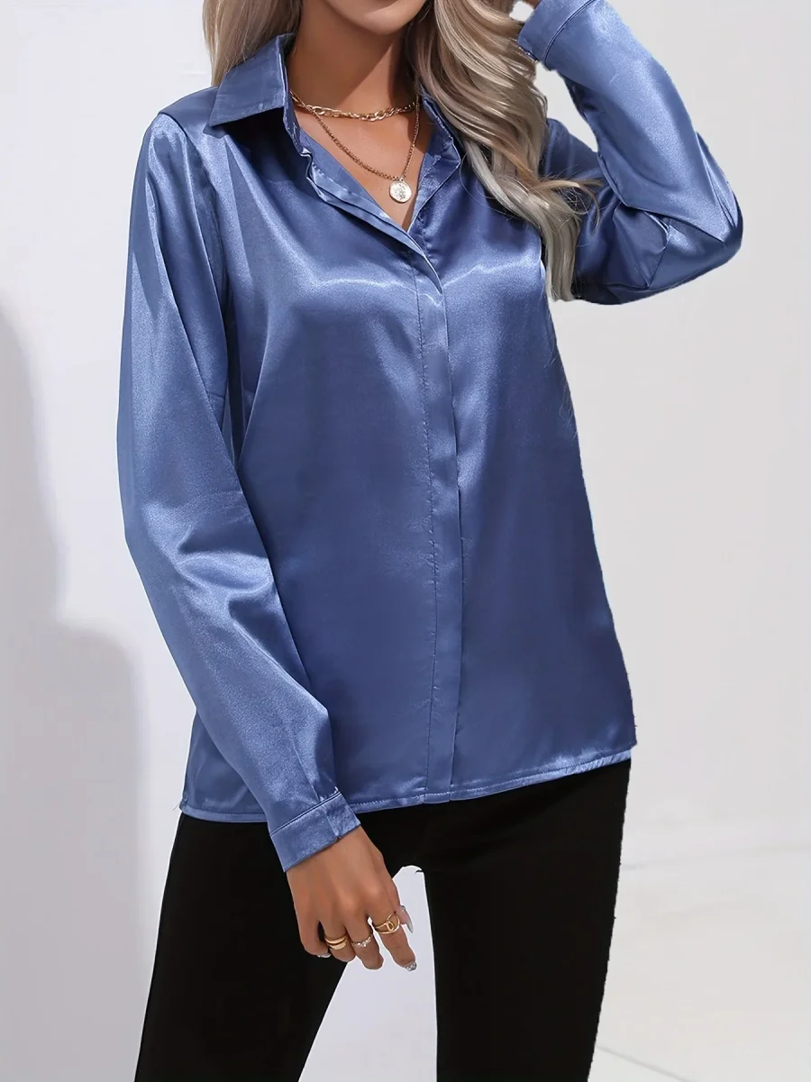 Dames Blouse Tijdloos Design Comfortabel Materiaal - Afbeelding 8
