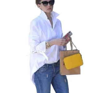 Dames Blouse Tijdloos Stijlvol Luxe Stof