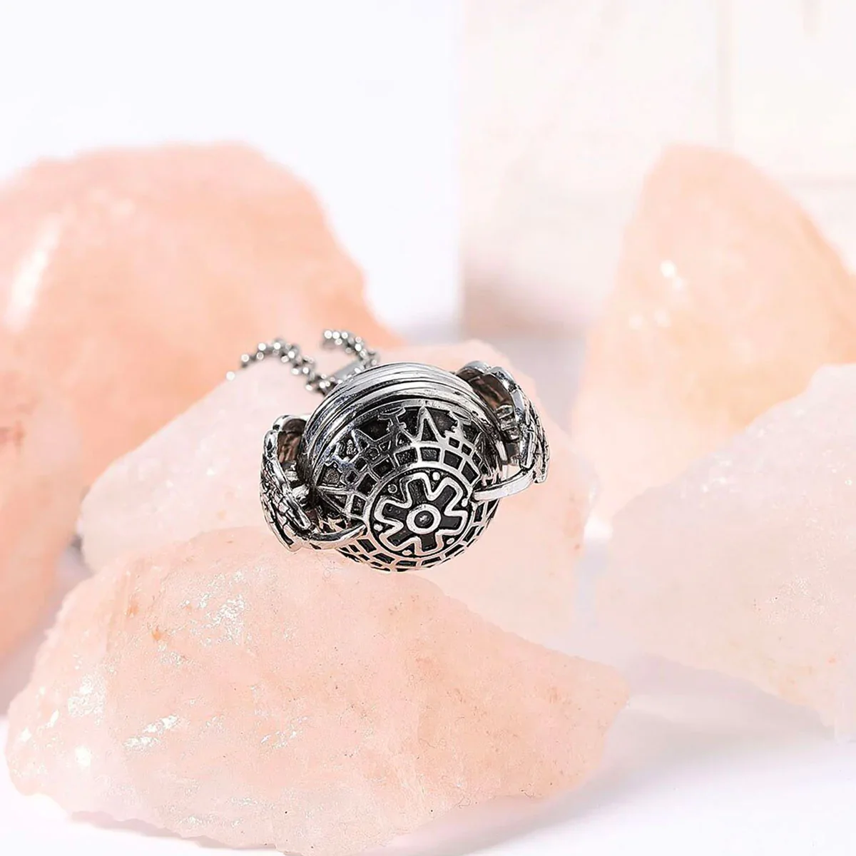 Uitbreidbare Foto Locket Ketting - Afbeelding 8