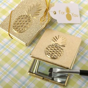 Gold Pineapple Make-up Spiegeltje