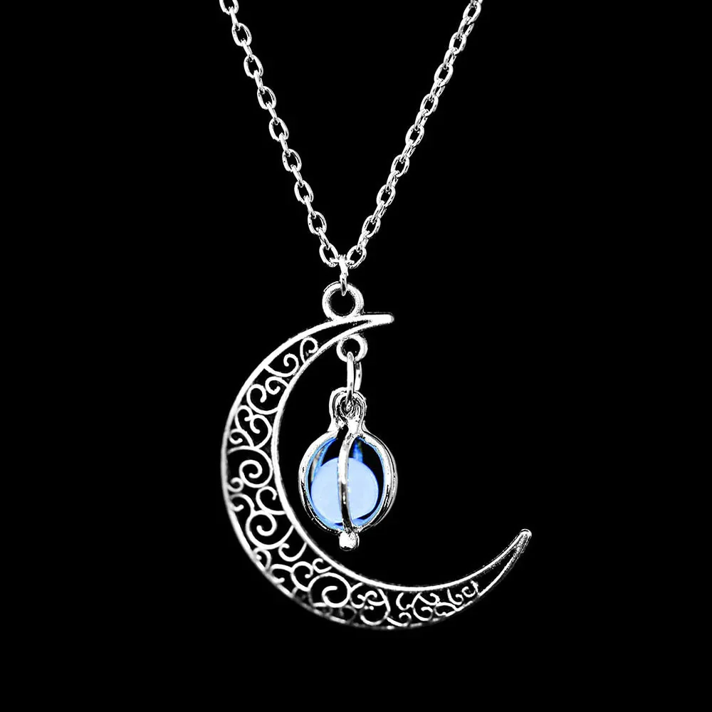 Crescent moon gloeiketting - Afbeelding 9
