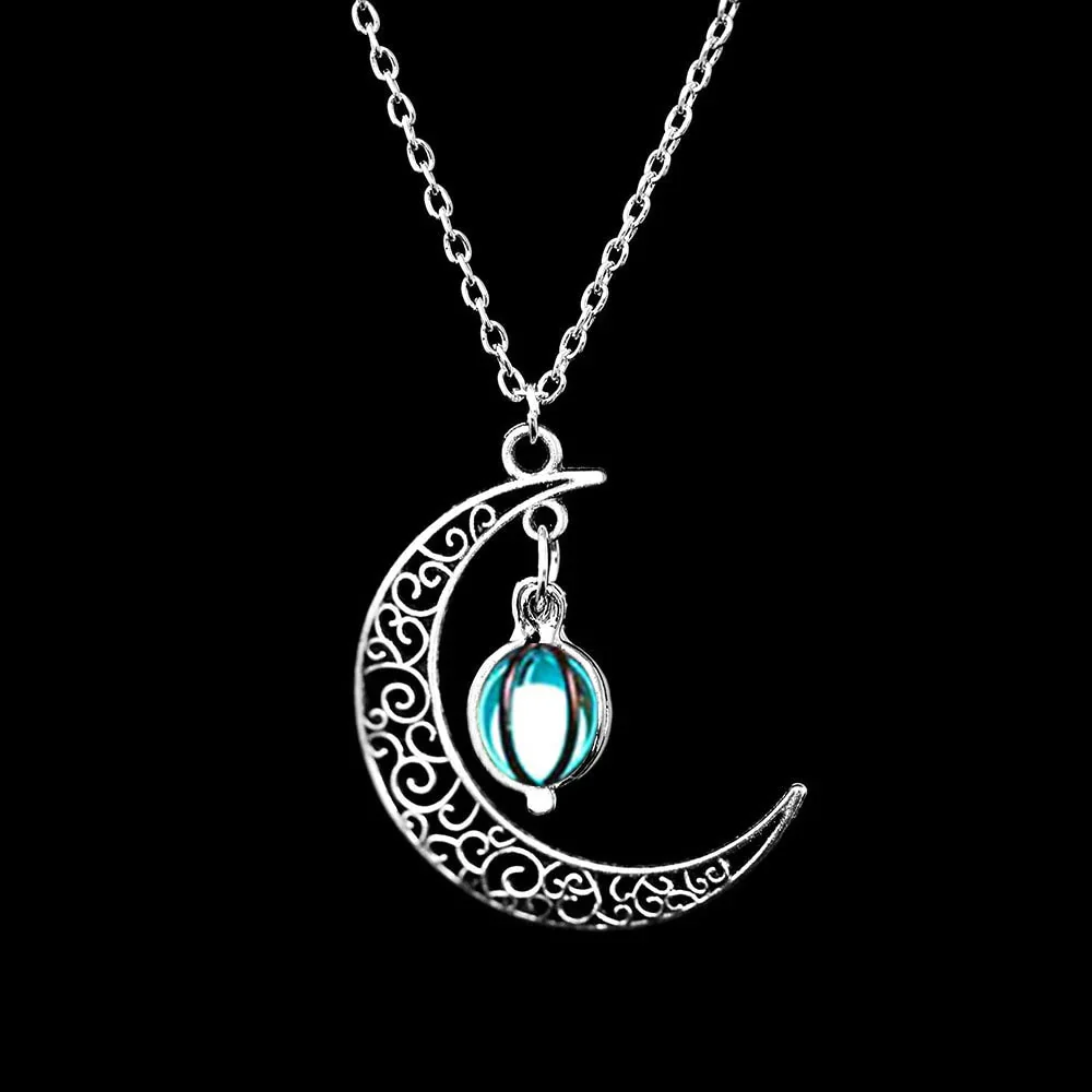 Crescent moon gloeiketting - Afbeelding 3
