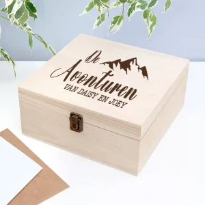 Houten Avonturen Bewaarbox Deluxe