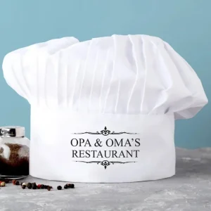 Gepersonaliseerde Koksmuts: [Naam]’s Restaurant