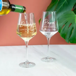 Gepersonaliseerd Papa’s Eigen Wijnglas