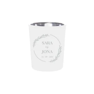 Gepersonaliseerde Bedankjes Sophia Waxinelichtjes