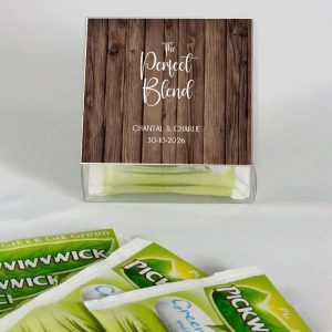 Bedankje Bruiloft Thee | Rustiek Houtdesign