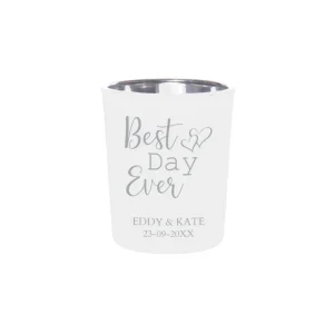 Gepersonaliseerde Waxinelichtjes Best Day Ever