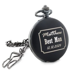 Gepersonaliseerde Bruiloft Zakhorloges – Voor Je Getuige