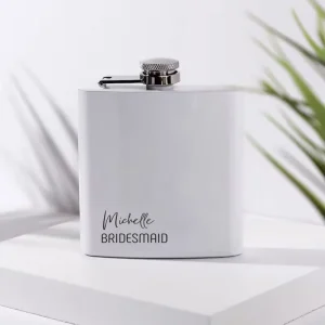 Bridesmaid Heupfles met Naam