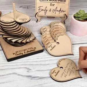 Gastenboek Build Memories – Modern, Luxe & Persoonlijk Gegraveerd