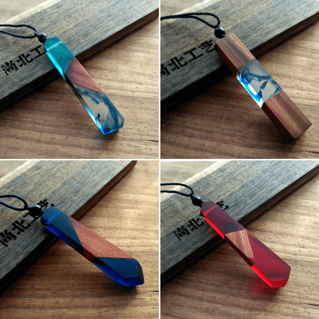 Hout Hars Ketting - Afbeelding 2