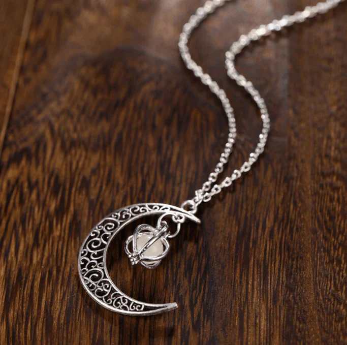 Crescent moon gloeiketting - Afbeelding 5