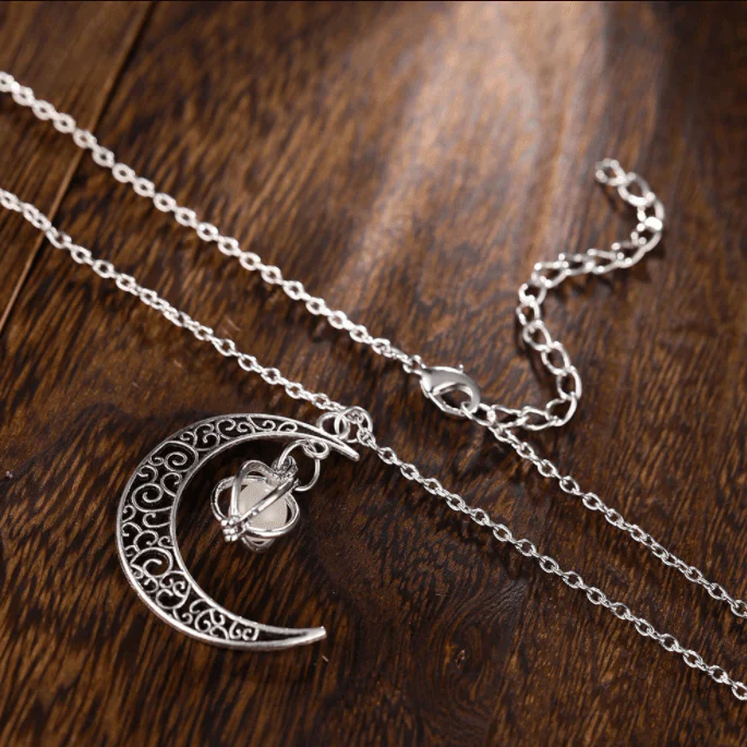 Crescent moon gloeiketting - Afbeelding 4