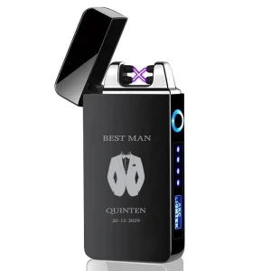 Elektrische Arc Aansteker voor Bruiloften | Best Man Gravering