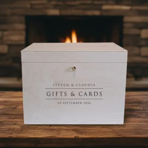 Houten Enveloppendoos Classic Center | Gifts & Cards