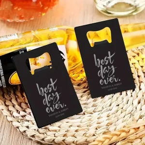 Flesopener met naam “Best Day Ever”