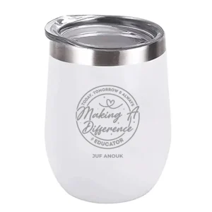 Gegraveerde Koffiebeker – Making a Difference Educator