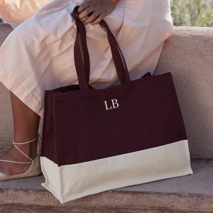 Gepersonaliseerde Canvas Tas met Initialen