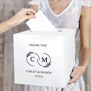 Enveloppendoos Eternal Love | Infinity Monogram Design