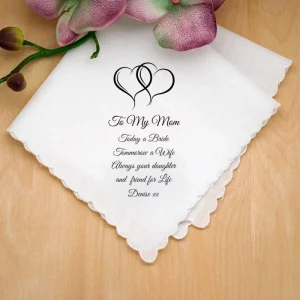 Gepersonaliseerde Zakdoek “To My Mom”