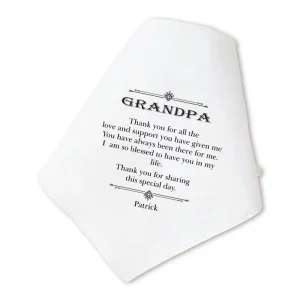 Gepersonaliseerde Zakdoek voor Opa
