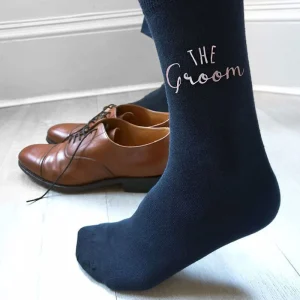 Groom Sokken Navy Blue