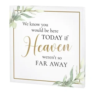 Herdenkingsbord Bruiloft | Herinnering Overledene