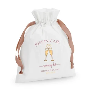 Just in Case Champagne Recovery Zakjes – Luxe Katoen