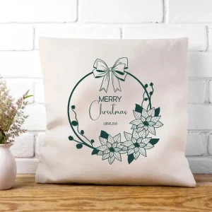 Gepersonaliseerd Merry Christmas Kussenhoes