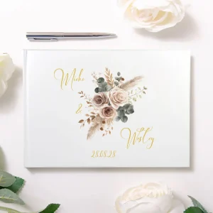 Gastenboek Boho Blush | Romantisch & Botanisch