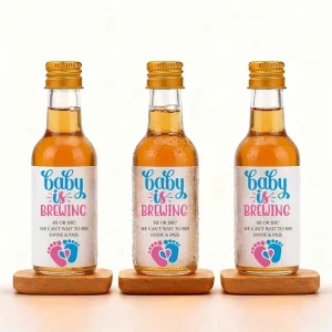 Baby is Brewing Bedankje Gender Reveal