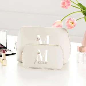 Make-up & Toilettas met Boho Monogram
