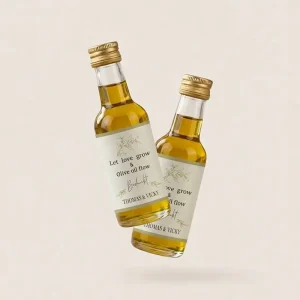 Olijfolie Bedankje “Let Love Grow & Olive Oil Flow”