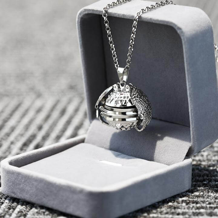 Uitbreidbare Foto Locket Ketting - Afbeelding 3