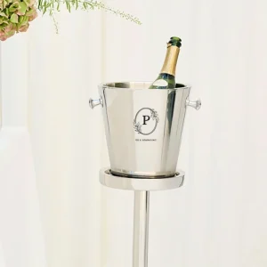 RVS Wijnkoeler op Standaard – Dubbelwandig & Gepersonaliseerd