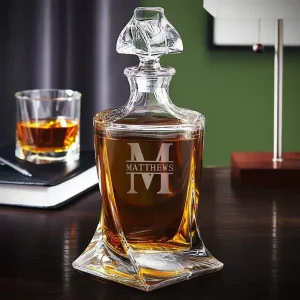 Signature Monogram Whisky Karaf