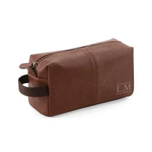 Timeless Initials Toilettas | Vintage Design met Initialen Gravering