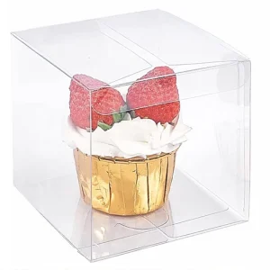 Transparante Kubusdoosjes 7 cm – 10 Stuks