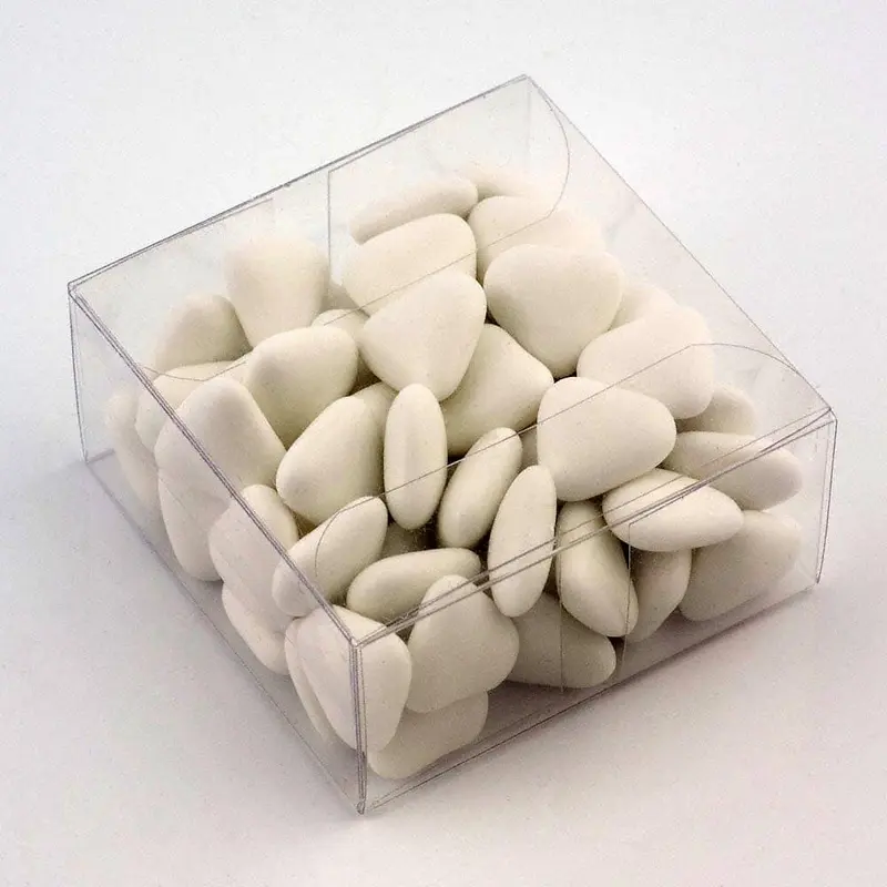 Kristalheldere Geschenkdoosjes (10 Stuks) – 6x6x3 cm - Afbeelding 2