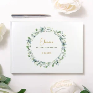 Vrijgezellenfeest Gastenboek | Botanical Design Gepersonaliseerd