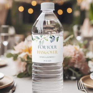 Waterfles Etiketten | For Your Hangover | Eucalyptus Collectie
