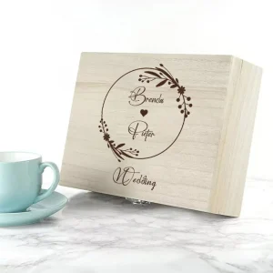 Gepersonaliseerde Theedoos – Wedding