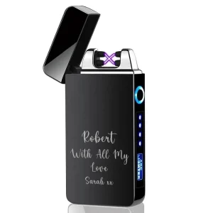 USB Aansteker met Eigen Tekst | Persoonlijke Boodschap Gegraveerd