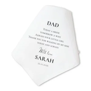 Bruiloft Zakdoek “Papa’s Little Girl” – Wedding Collection